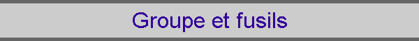 Groupe et fusils