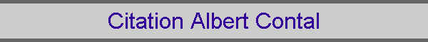 Citation Albert Contal