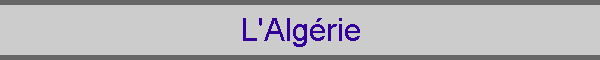 L'Algrie